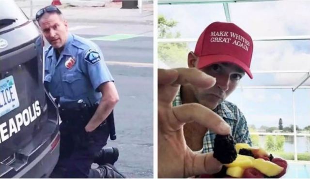 Ρατσιστής κι οπαδός του Τραμπ ο αστυνομικός που πάτησε στο λαιμό μαύρο άνδρα στη Μινεσότα