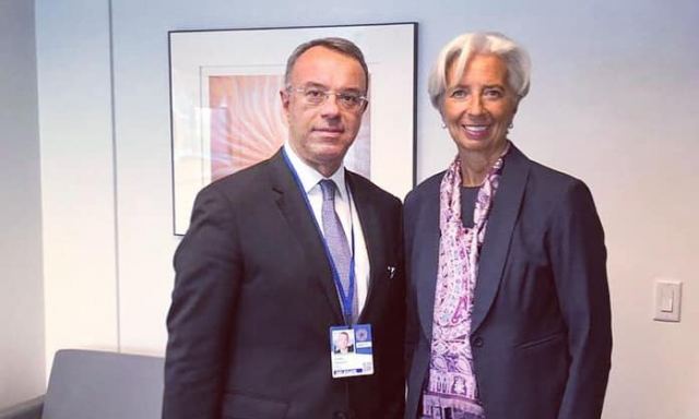 Σημαντικές επαφές Σταϊκούρα με ΔΝΤ στην Ουάσιγκτον