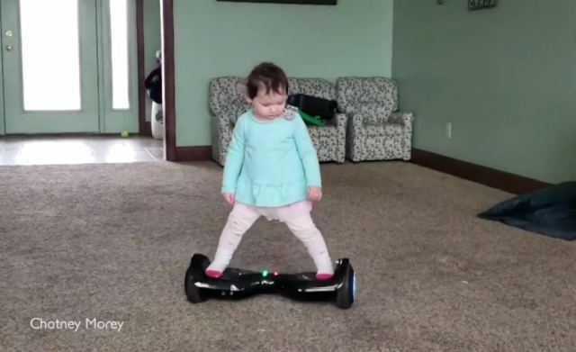 Αυτή η πιτσιρίκα είναι… master στο Hoverboard!