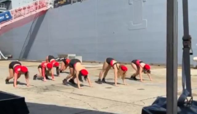 Χαμός στην Αυστραλία: Πολεμικό πλοίο &quot;βαφτίστηκε&quot; με twerking