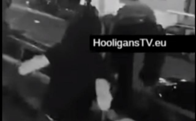 Σοκαριστικό βίντεο από τις συγκρούσεις των χούλιγκαν στα Πετράλωνα!