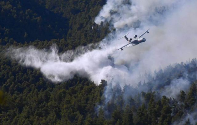 Φωτιά στα Βίλια: Μάχη με τις αναζωπυρώσεις - Καίγεται πυκνό δάσος στο Όρος Πατέρας