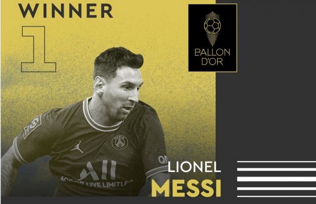 Χρυσή Μπάλα: Ο Λιονέλ Μέσι κατέκτησε το βραβείο για 7η φορά