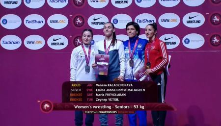 Η Μαρία Πρεβολαράκη κατέκτησε με επικό τρόπο το χάλκινο μετάλλιο στο ευρωπαϊκό πάλης