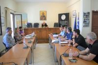 Σύσκεψη στο Δήμο Καμένων Βούρλων για σχέδιο απομάκρυνσης πολιτών