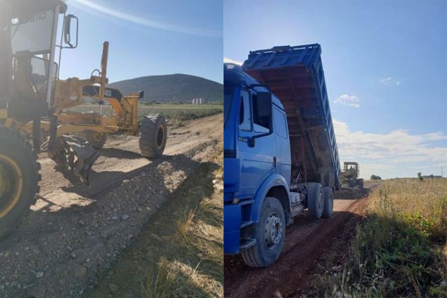 Έτοιμοι οι αγροτικοί δρόμοι σε Αμφίκλεια και Τιθορέα