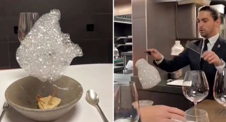 Ισπανία: Το γλυκό με το σύννεφο και τη βροχή από εστιατόριο με 3 αστέρια Μισελέν που έχει γίνει viral