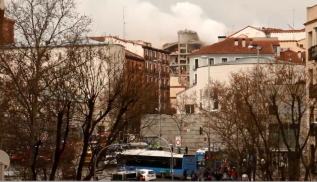 Ισπανία: Έκρηξη στο κέντρο της Μαδρίτης - Σκηνές χάους