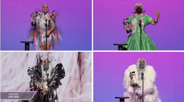Lady Gaga: Μάσκες για… βραβείο στα MTV Video Music Awards