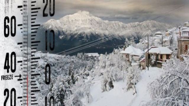 «Πάγωσε» το θερμόμετρο στον Παρνασσό - Που έδειξε -27º