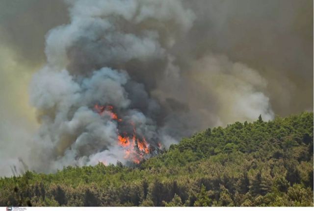 Εκκενώνονται 5 οικισμοί στα Γρεβενά λόγω πυρκαγιάς