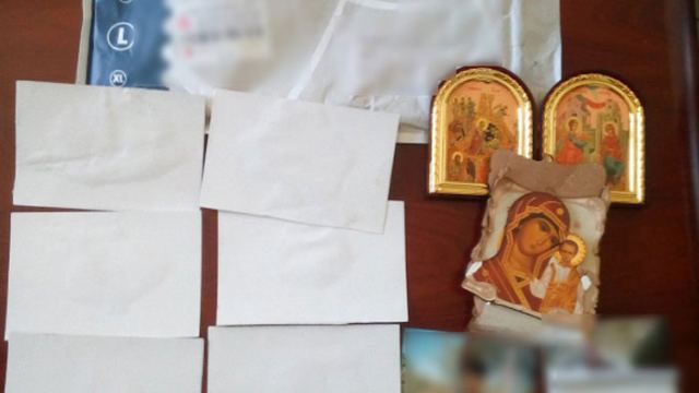 Δομοκός: Αθεόφοβοι πήγαν να περάσουν ηρωίνη σε εικόνες της Παναγίας!
