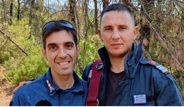 To δώρο Έλληνα πυροσβέστη σε Ρουμάνο συνάδελφο του στην Εύβοια