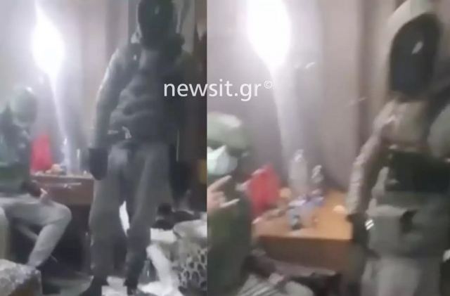 Πολυτεχνειούπολη: Βίντεο ντοκουμέντο από άντρο κακοποιών σε δωμάτιο της εστίας - Εικόνες με όπλα, ναρκωτικά και δεσμίδες με χαρτονομίσματα