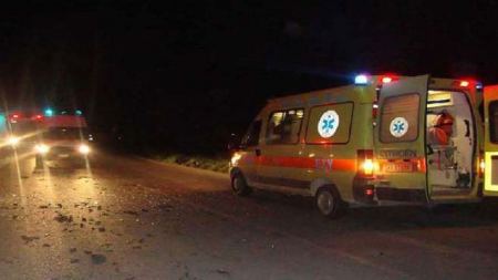 Σοβαρό τροχαίο με δύο τραυματίες στο Μελισσοχώρι Λάρισας