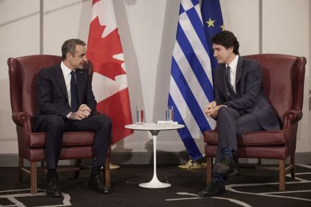 Μητσοτάκης: «Η Ελλάδα είναι η πρώτη χώρα που θα πάρει τα νέα Canadair» -Τριντό: «Εντυπωσιακή αλλαγή της κατάστασης της ελληνικής οικονομίας»