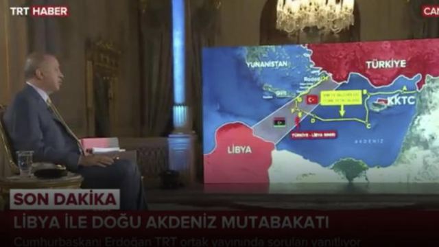 Με τηλεοπτικό σόου ο Ερντογάν προαναγγέλλει γεωτρήσεις στην Κρήτη