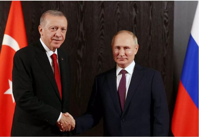 «Να σταματήσει άμεσα ο πόλεμος στην Ουκρανία» ζήτησε ο Ερντογάν από τον Πούτιν - Τι είπαν για Συρία και σιτηρά