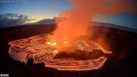 Χαβάη: Εξερράγη και πάλι το ηφαίστειο Κιλαουέα