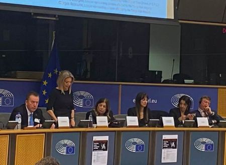 Μαρία Καρυστιανού στο Ευρωκοινοβούλιο για Τέμπη: Υπερασπιζόμαστε τα παιδιά μας, είτε ζουν είτε είναι πεθαμένα