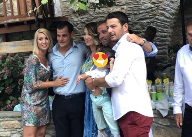 Γιώργος Αγγελόπουλος: Στη βάφτιση του ανιψιού του στην Σκιάθο! [pics]