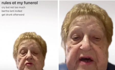 Οι όροι που έβαλε μία γιαγιά σταρ του TikTok για την κηδεία της