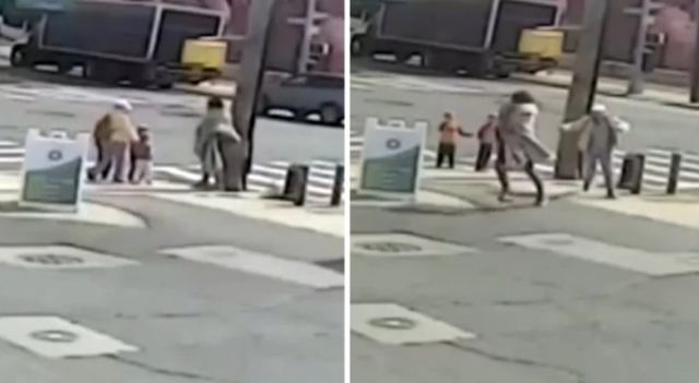 Τρομάζουν οι εικόνες με άντρα που αρπάζει 3χρονη από τον δρόμο μέρα μεσημέρι