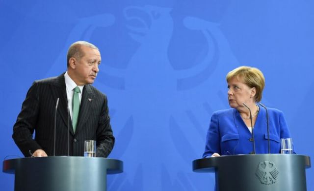 Bild: Πιέσεις Ερντογάν στη Μέρκελ για να αποκλειστεί η Ελλάδα από τη Διάσκεψη του Βερολίνου