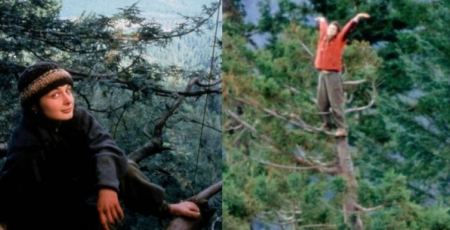 Η γυναίκα που έζησε πάνω σε ένα δέντρο 1.000 ετών για περισσότερα από δύο χρόνια (ΒΙΝΤΕΟ)