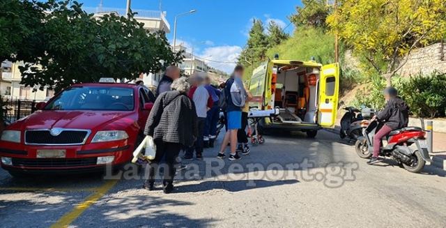 Λαμία: Αυτοκίνητο παρέσυρε και τραυμάτισε φοιτήτρια - BINTEO