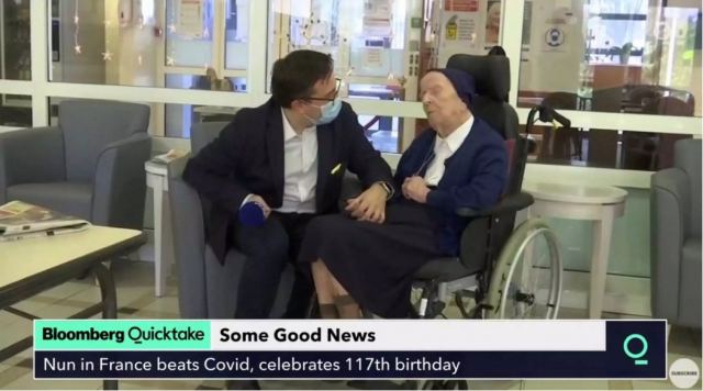 Ο γηραιότερος άνθρωπος της Ευρώπης που νίκησε τον κορωνοϊό γιόρτασε τα 117α γενέθλιά της