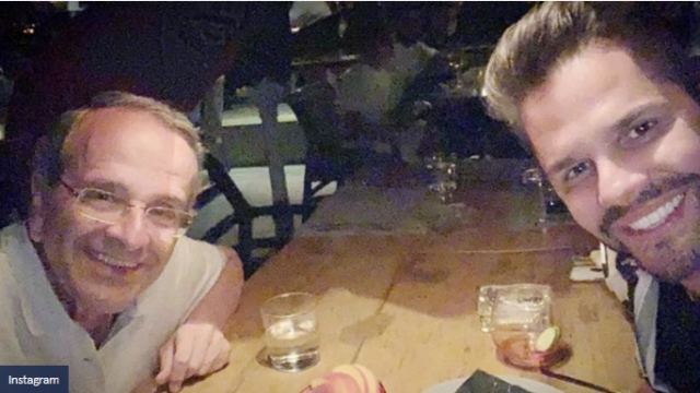 Το δείπνο του Τσαλίκη με τον Αντώνη Σαμαρά στο Λουτράκι - Η ανάρτηση στο Instagram