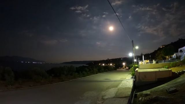 Φθιώτιδα: Η μοναδική Αυγουστιάτικη Πανσέληνος σε time lapse βιντεάκι