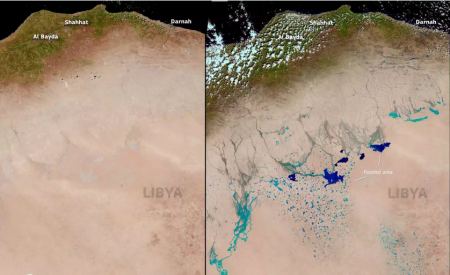 Μετά την Ελλάδα και τη Λιβύη, η κακοκαιρία Daniel έφτασε στην Αίγυπτο σχηματίζοντας νέες λίμνες! Η ανάρτηση του Σάκη Αρναούτογλου
