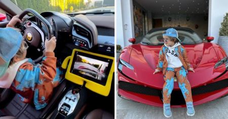 Τρίχρονος παρκάρει Ferrari σαν επαγγελματίας (ΒΙΝΤΕΟ)
