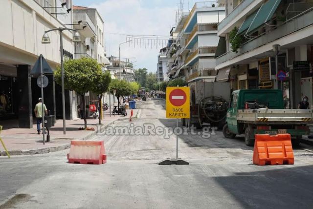 Λαμία: Μέχρι το Σάββατο εργασίες ασφαλτόστρωσης στην οδό Καποδιστρίου