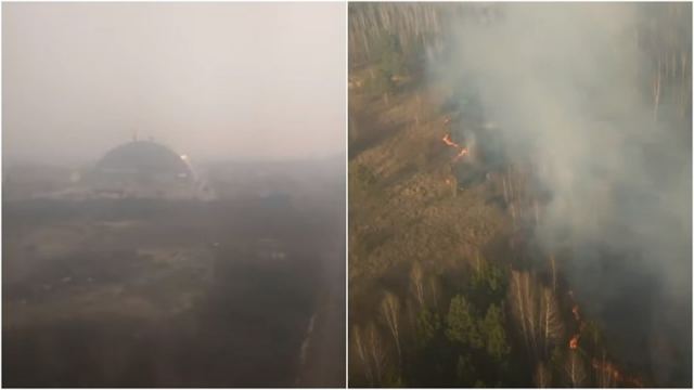 Τσερνόμπιλ: Η φωτιά βρίσκεται τρία χιλιόμετρα μακριά από το εργοστάσιο