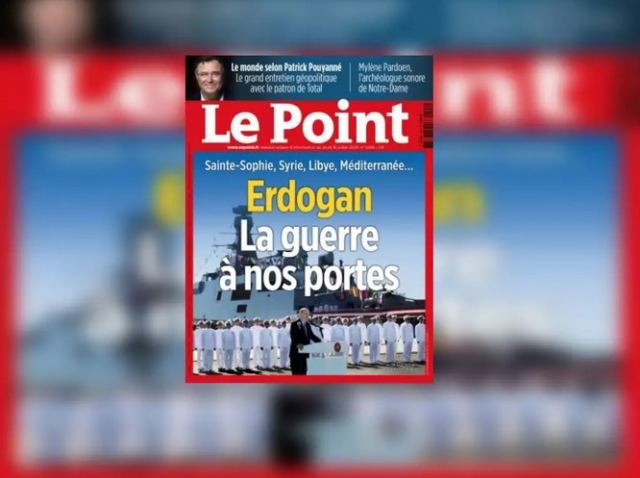Le Point: Το εξώφυλλο – φωτιά για τον Ερντογάν: «Ο πόλεμος στο κατώφλι μας»