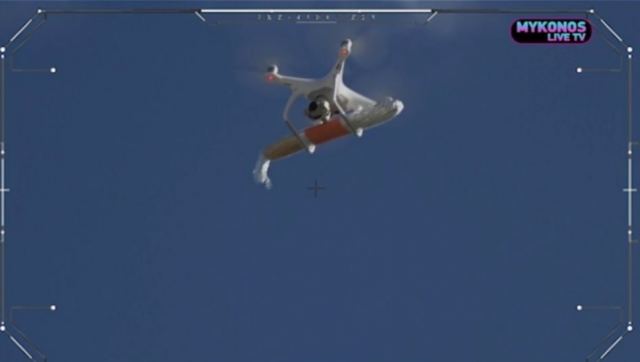 Μύκονος: Κάνουν delivery με... drone στο νησί των ανέμων!