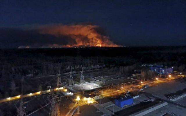 Τσέρνομπιλ: Ανησυχία μήπως οι φωτιές διασπείρουν ραδιενέργεια