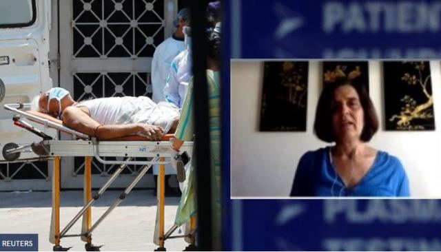 Ελληνίδα γιατρός στην Ινδία: Εκτός ελέγχου η πανδημία - Τα νοσοκομεία δεν έχουν οξυγόνο