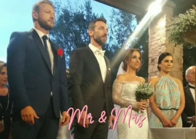 Ζωή Παπαδοπούλου - Θοδωρής Πλεμμένος: Παντρεύτηκαν με κουμπάρο τον Κώστα Καραφώτη! [pics,video]