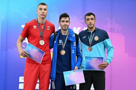 Μίλτος Τεντόγλου: Χρυσό μετάλλιο στο Βαλκανικό πρωτάθλημα της Σμύρνης