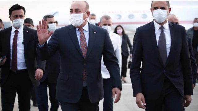 Στα Κατεχόμενα ο Τσαβούσογλου: Προετοιμάζει την επίσκεψη Ερντογάν για τα 37 χρόνια του ψευδοκράτους