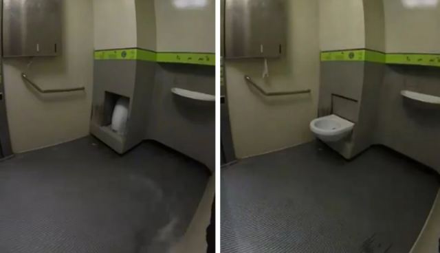 Η… αυτοκαθαριζόμενη τουαλέτα στο Παρίσι που έγινε viral