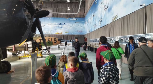 Επίσκεψη του 1ου Συστήματος Αεροπροσκόπων Λαμίας στο «Μουσείο Πολεμικής Αεροπορίας» (ΦΩΤΟ)