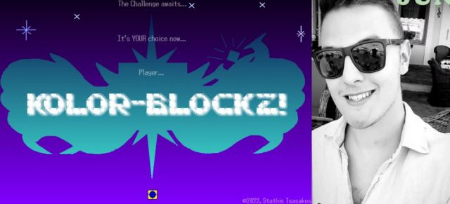 Στη δεκάδα της Παγκόσμιας Ολυμπιάδας βιντεοπαιχνιδιών το Kolor-Blockz του Λαμιώτη Στάθη Τσασάκου!