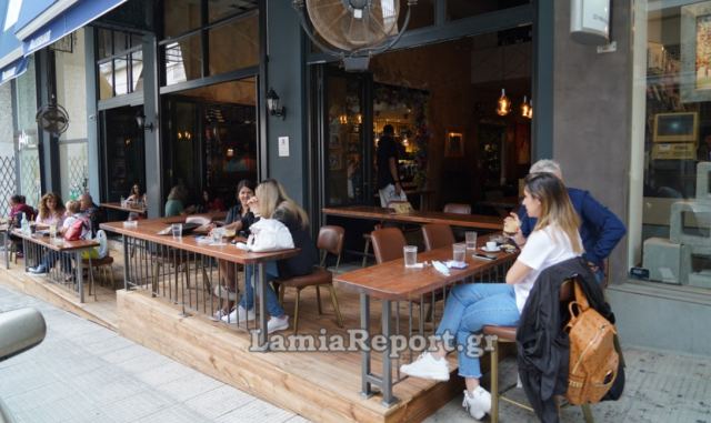Λαμία: Πρώτη μέρα στα cafe της πόλης (ΒΙΝΤΕΟ-ΦΩΤΟ)