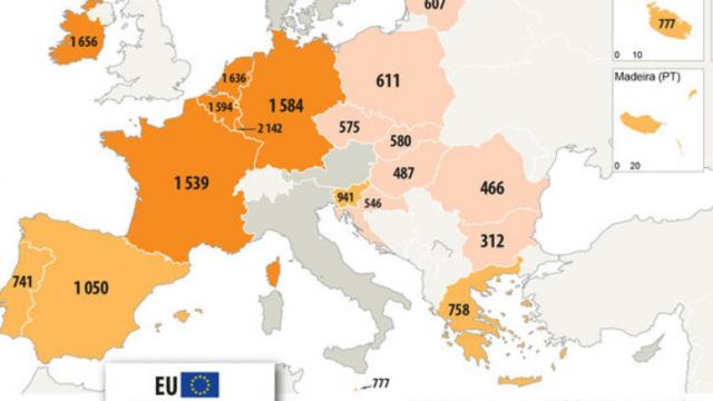 Πόσο είναι ο κατώτατος μισθός στην Ευρώπη - Που βρίσκεται η Ελλάδα