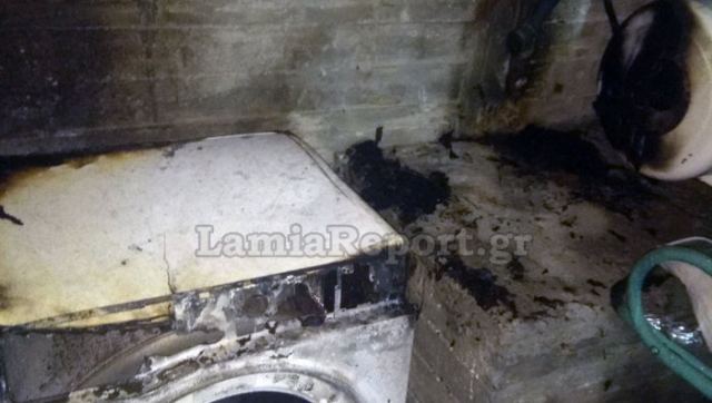 Πυρκαγιά σε υπόγειο κατοικίας στη Λάρυμνα (ΦΩΤΟ)